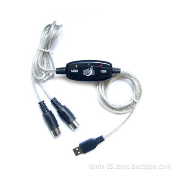 USB MIDI Cable Interface, Record Dit Mix and Even Print Sheet Music of Final Composition
